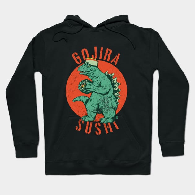 Gojira Sushi Hoodie by Thomcat23